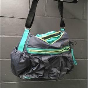 Travel/Gym/Yoga Bag (Teal/Graphite) by RareEarth